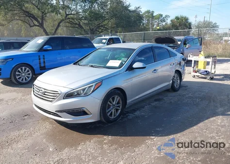 2015 Hyundai Sonata Se из США, поврежденный, VIN 5NPE24AF9FH050773